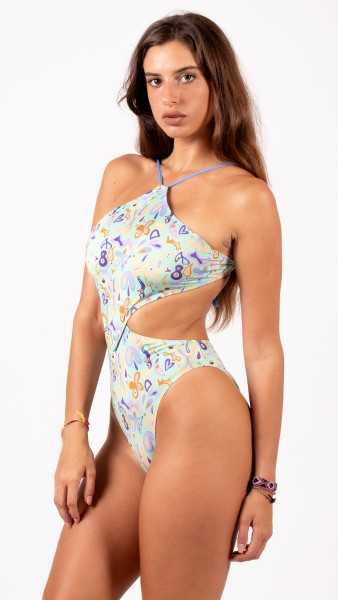 Costume da Bagno Donna Intero Senza Ferretto con Coppe Admas Art. 11286 -  Segreti Intimi